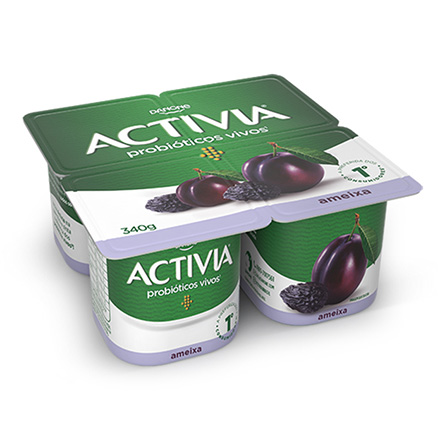 Activia Líquido Ameixa 340g