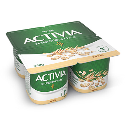 Activia Polpa Aveia 340g