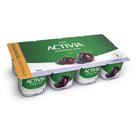 Activia Polpa Ameixa 680g 