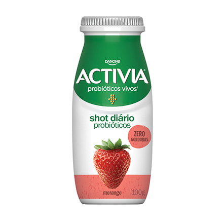 Activia Shot Morango 100g 