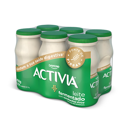 Activia Leite Fermentado Pack 450g