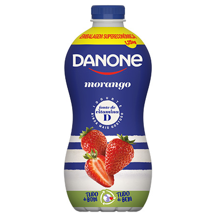 Danone Líquido Morango 1250g