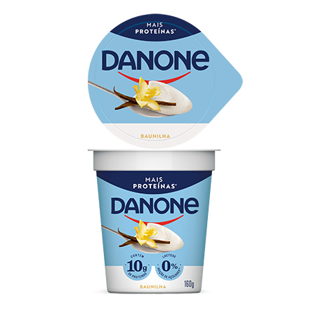 Danone Iogurte Proteína Baunilha 160g