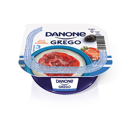 Danone Grego Pote Frutas Vermelhas 90g