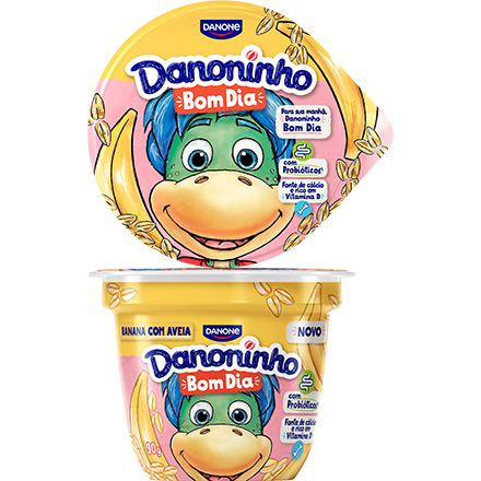 Danoninho Bom Dia Banana com Aveia 90g