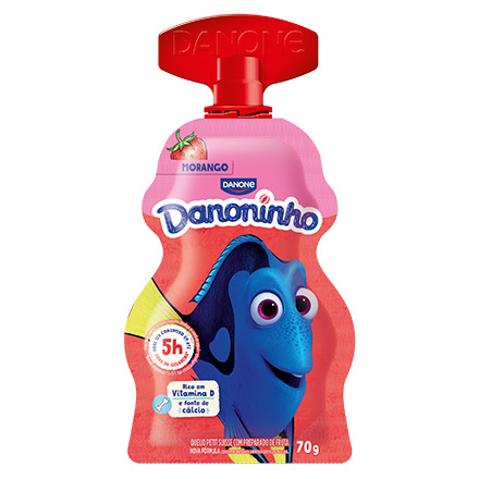 Danoninho Pouch Morango 70g