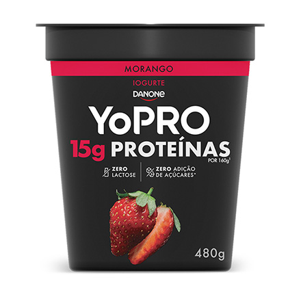 YoPRO Polpa Morango 480g