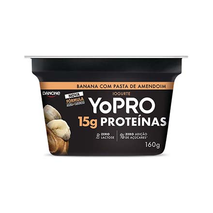 YoPRO Polpa Banana com Pasta de Amendoim 160g