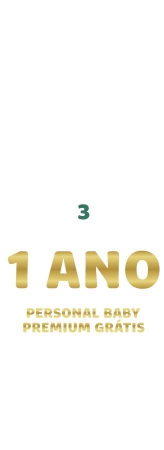 3: Concorra a 1 anop de fraldas personal baby grátis