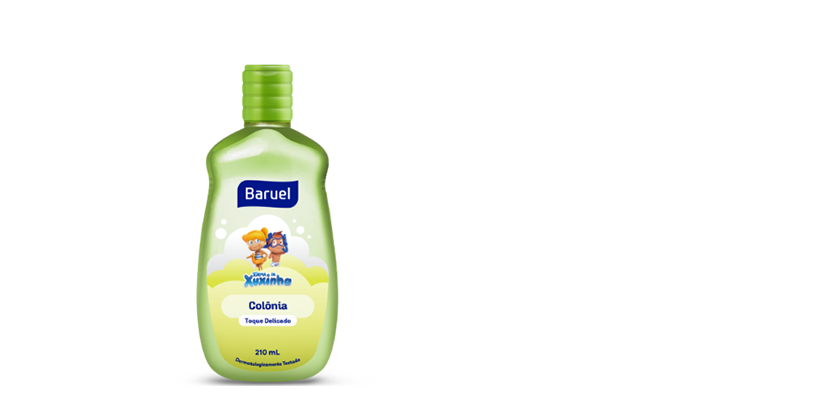 Imagem de uma embalagem de sabonete líquido Baruel